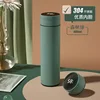 Temperature display 304 stainless steel - Forest green