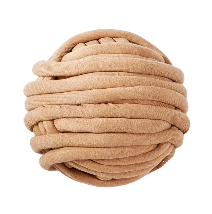 Bojay Arm Knitting DIY Roving Jumbo Braid Cotton Hand Knitting Cotton Giant  Tube Chunky Yarn