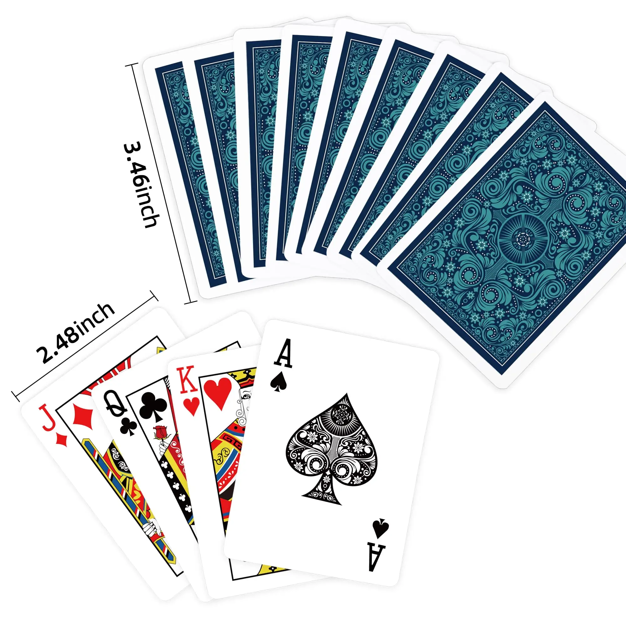 Hot-selling factory playing cards promotional wholesale custom printing poker cards