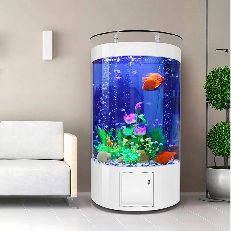 European Eco-Friendly Glass Goldfish Aquarium Tank - 300L