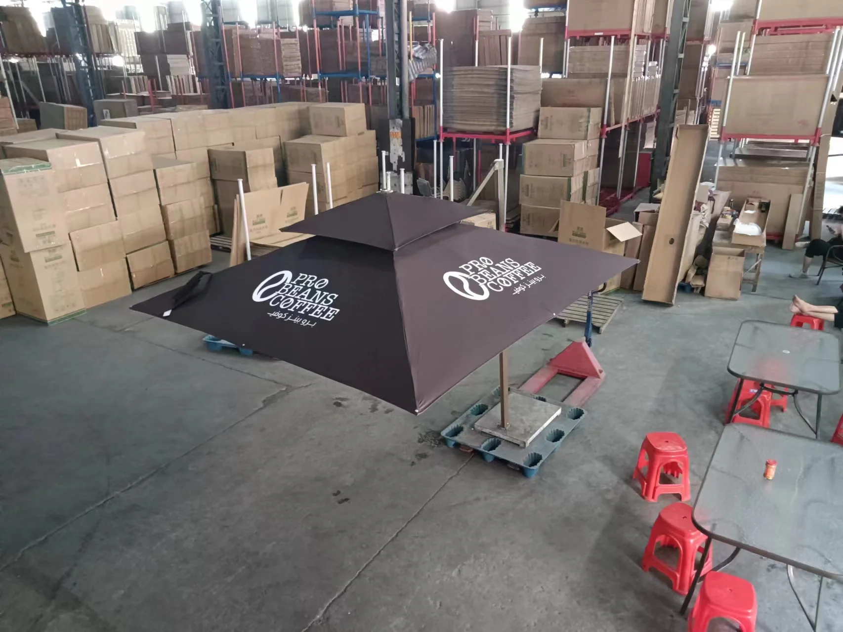 MOJIA]Outdoor Big Parasol Branding Garden Restaurant Umbrella Hot Sell  Strong Model Original Factory Resell Price| Alibaba.com, image size:1706x1279