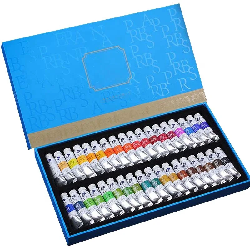 Multiple Color Style Rigid Cardboard Paper Boxes Big Size Packaging Boxes for Paint Pigment Packaging