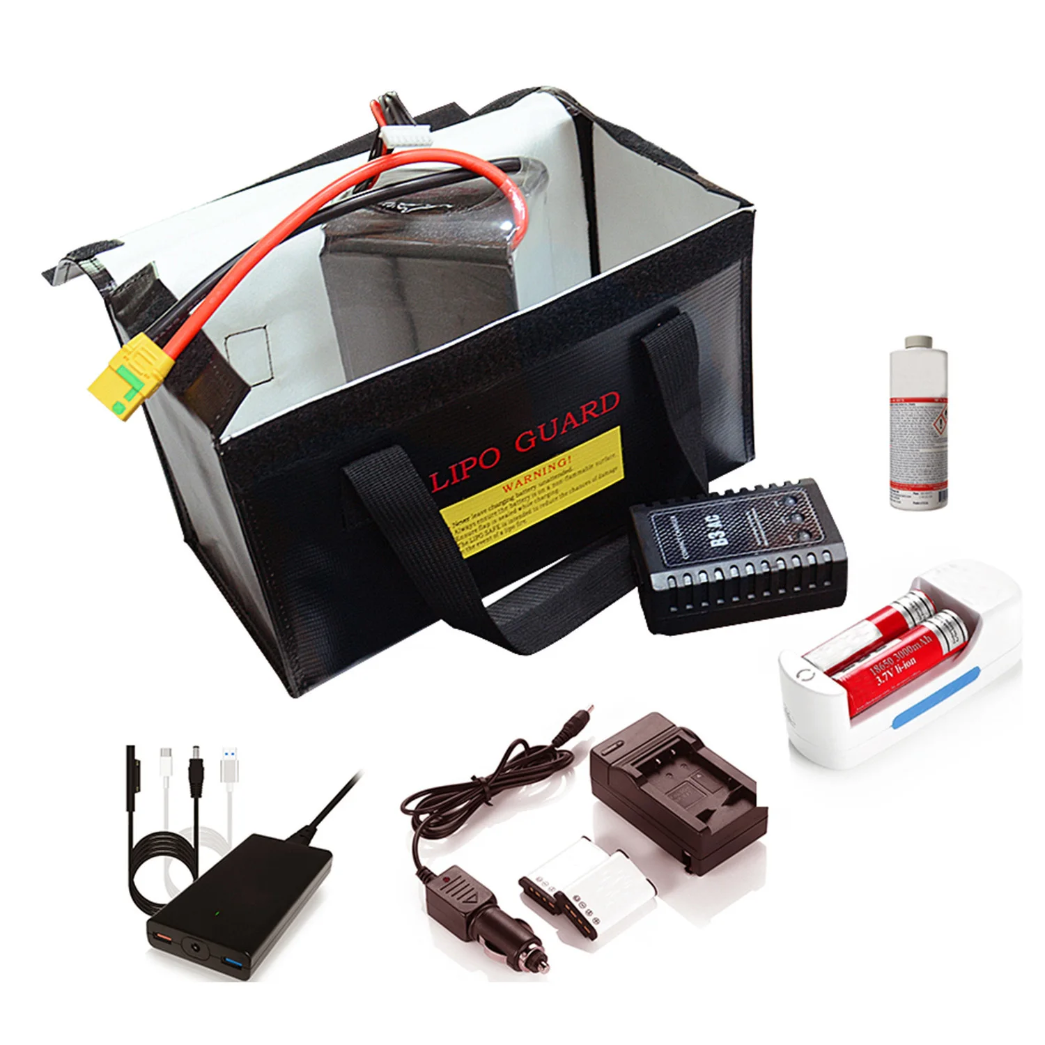 Sac Anti-feu CHICIRIS Pour Batteries Lipo – Protection Contre Les Risques D'incendie Pendant La Charge