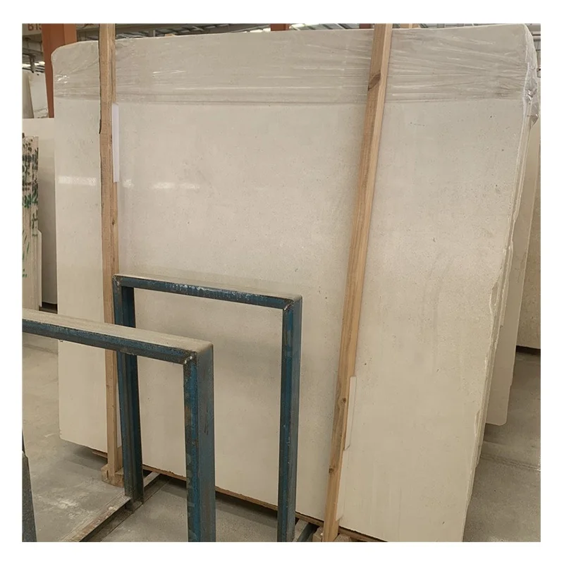 Moca Cream Limestone Slabs and Tiles for Wall Cladding