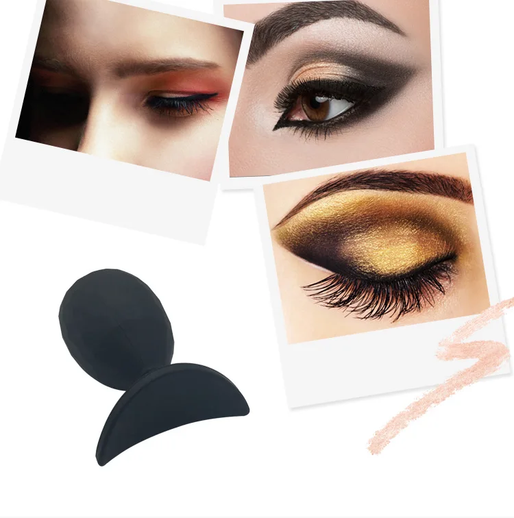 Печать для теней для глаз, креативные инструменты для красоты, силиконовые печати для теней, печать для теней, оптовая продажа, штампы для теней