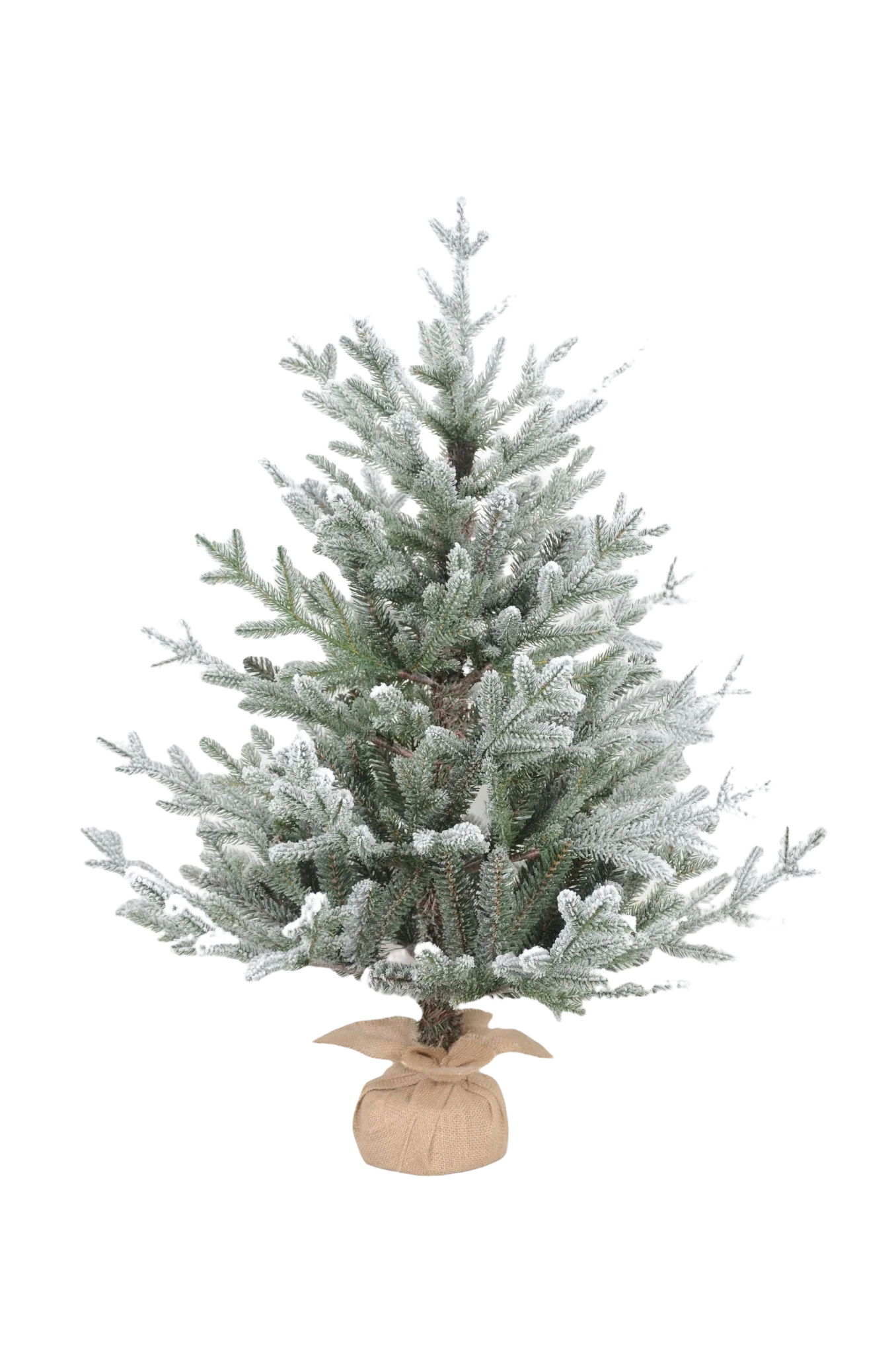 2023 New Design Mini 3ft Flocked Pe Pvc Artificial Branches Christmas