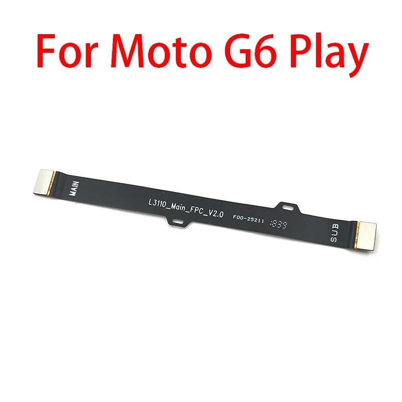 Main Board Motherboard Connector Board Flex Cable for Motorola Moto G3 G4 G5 G6 G7 G8 Play Plus Power Mobile Spare Part