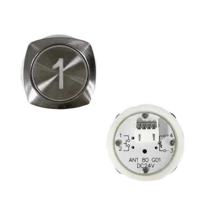 Elevator Push Button MTD170/AN180G01 24V Diameter 36mm Elevator Parts
