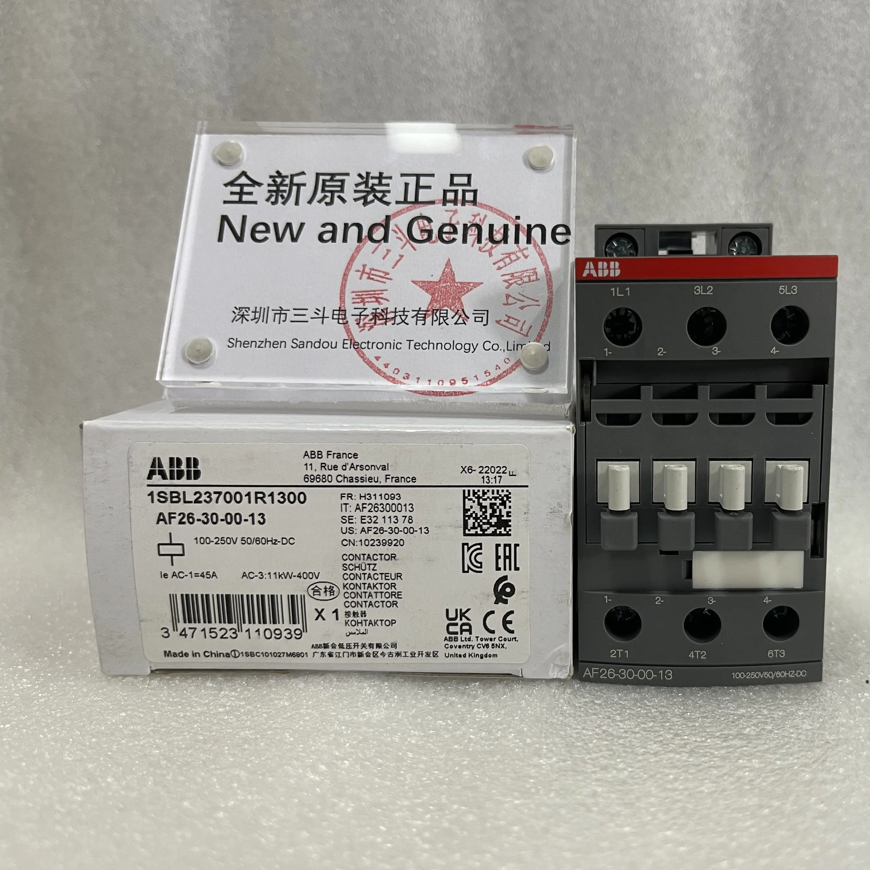 ABB AF Contactor AF26-30-00-13 ABB AF Contactor AF26-30-00-13