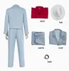 a918 camicia stile uomo+cappello+pantaloni+giacca+cintura