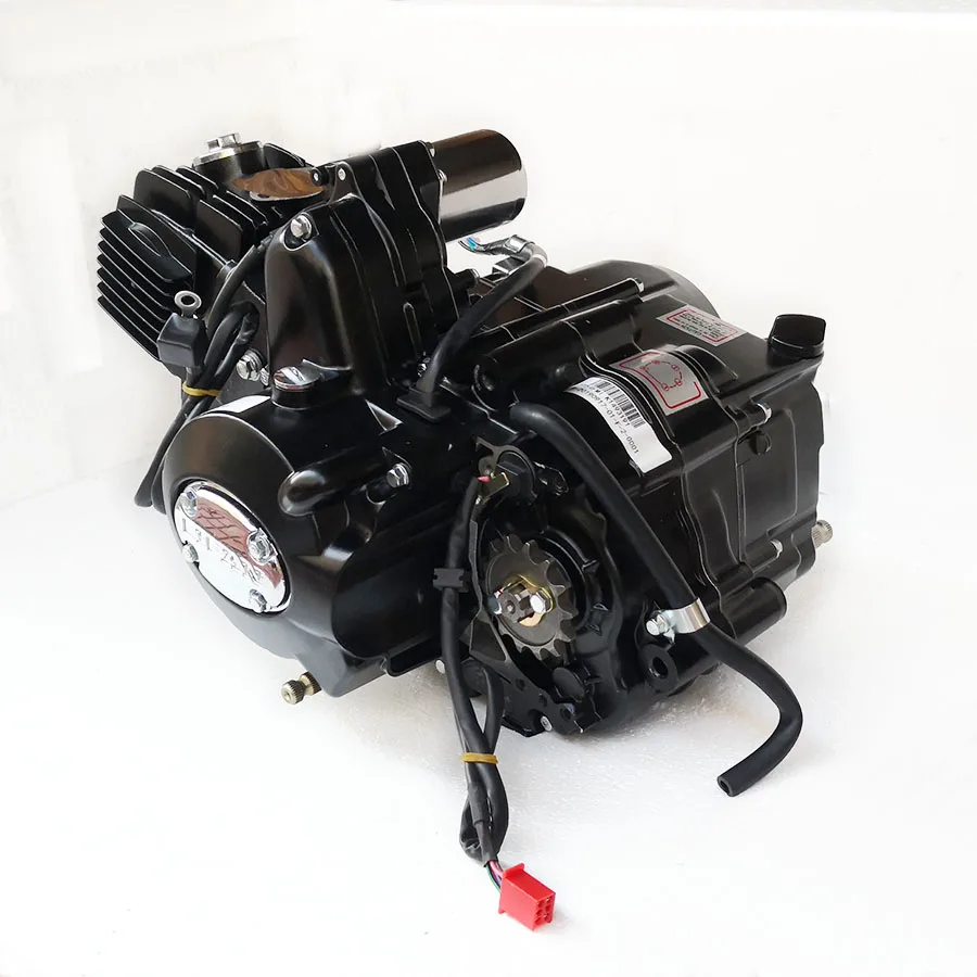 LiFan 125cc Horizontal Engine 3+1 Reverse Gear Automatic Clutch Electric and Kick Start for ATV Go Kart Using