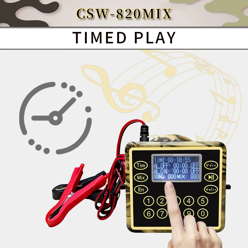 Высококачественная Заводская оптовая продажа 80 Вт динамик для птиц производитель звука охоты