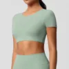 short sleeve-green