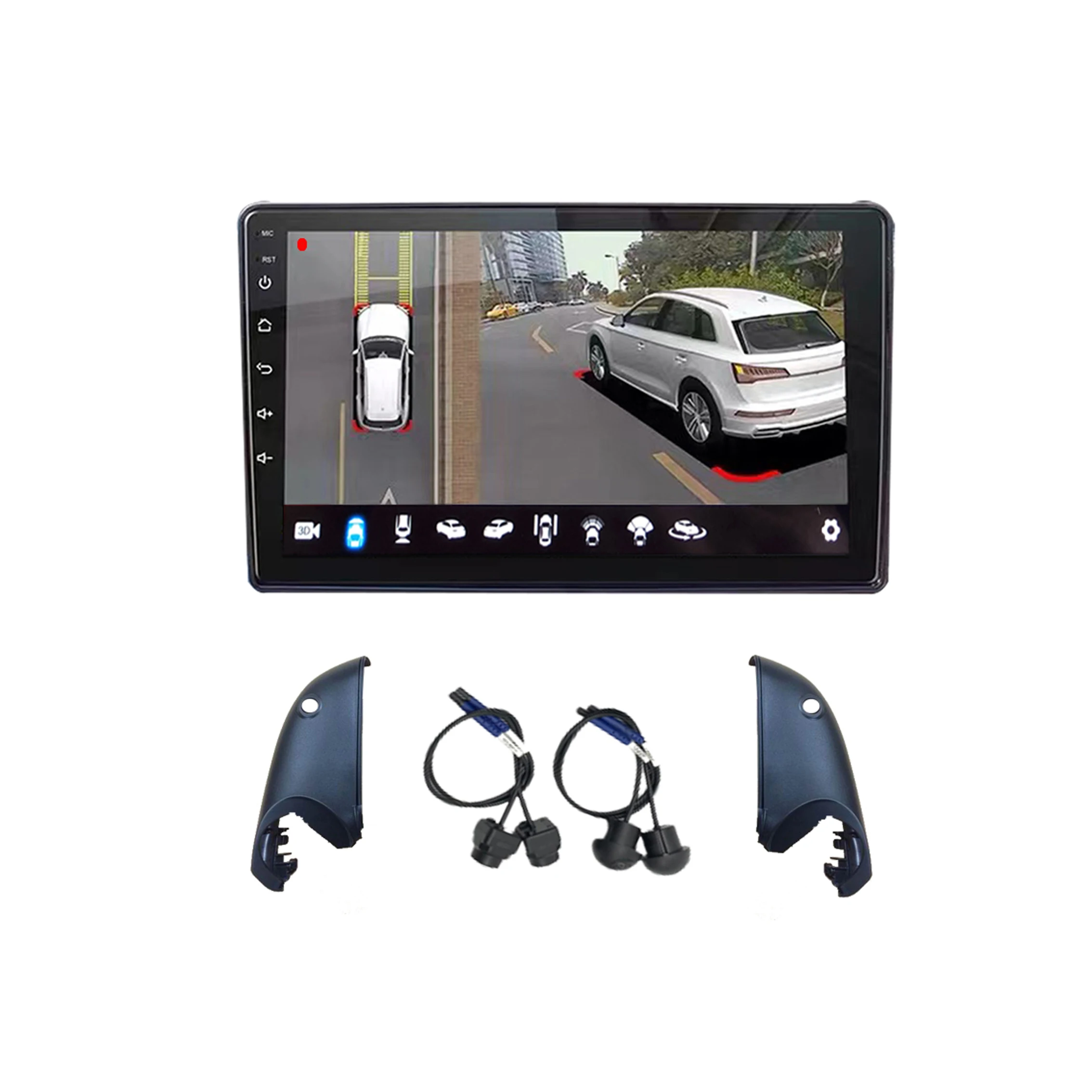 360 Panoramic Surrounding 3D View Car Camera Auto Calibration