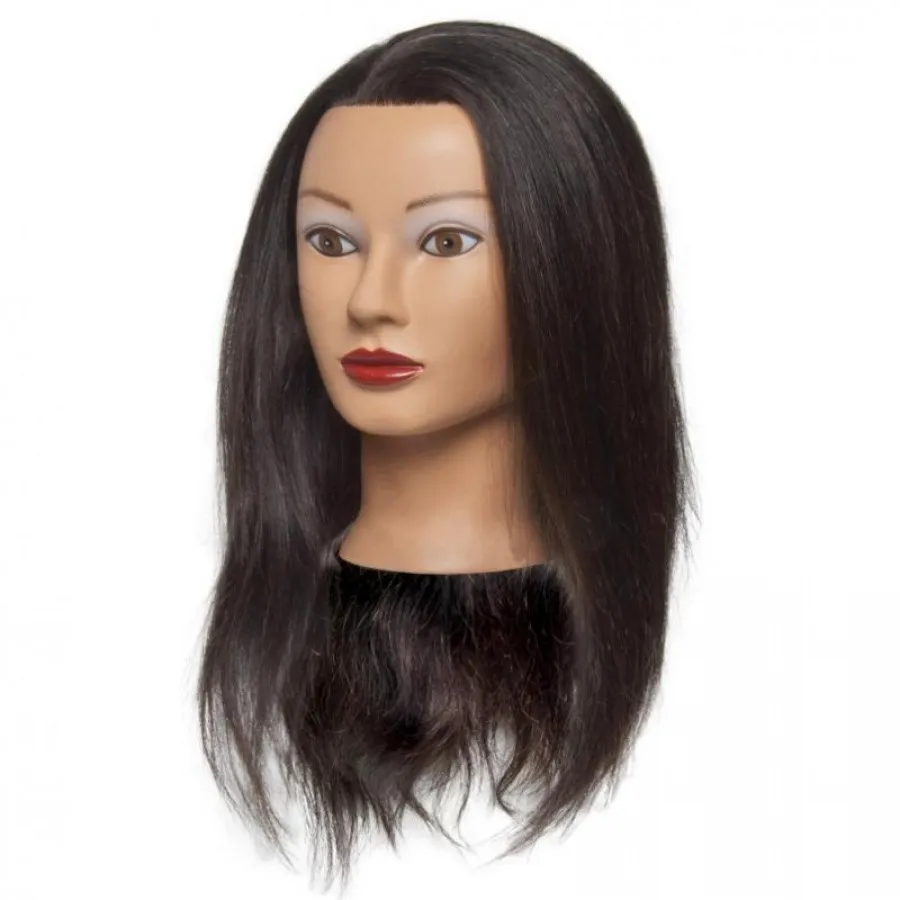 mysure mannequin head with human hair