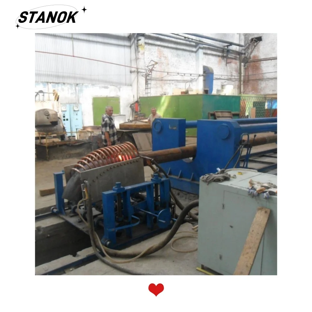 Hot Elbow Forming Machine With Heating Unit Mandrel Heating Forming Hydraulic Elbow Machine