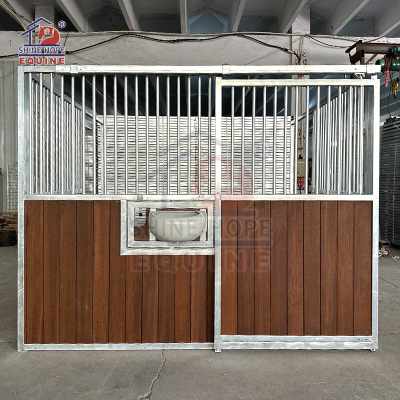 Classic Equine Stall Fronts Galvanized And Powder Coating Luxury Equine
