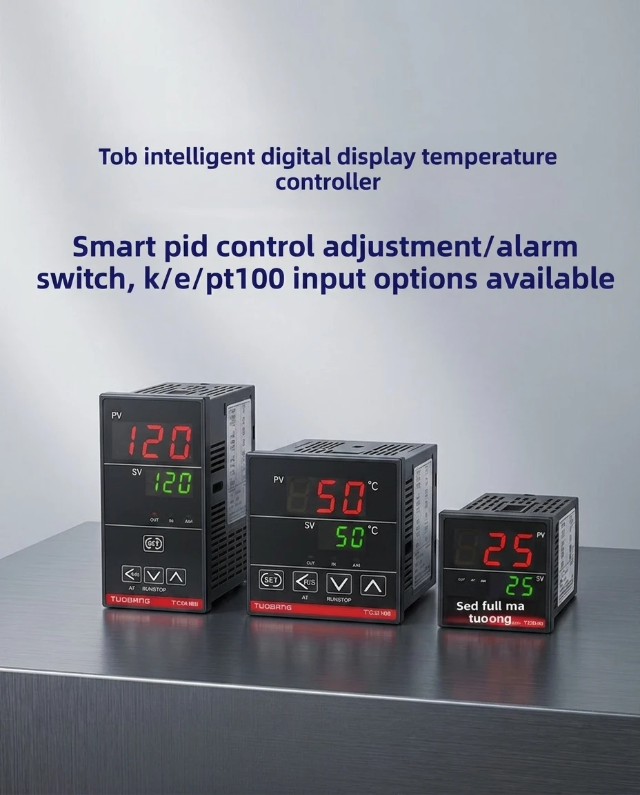 Factory Wholesale TOB PID Temperature Controller PID Industrial Heating Equipment Batch Supply DIN Panel Installation Thermostat