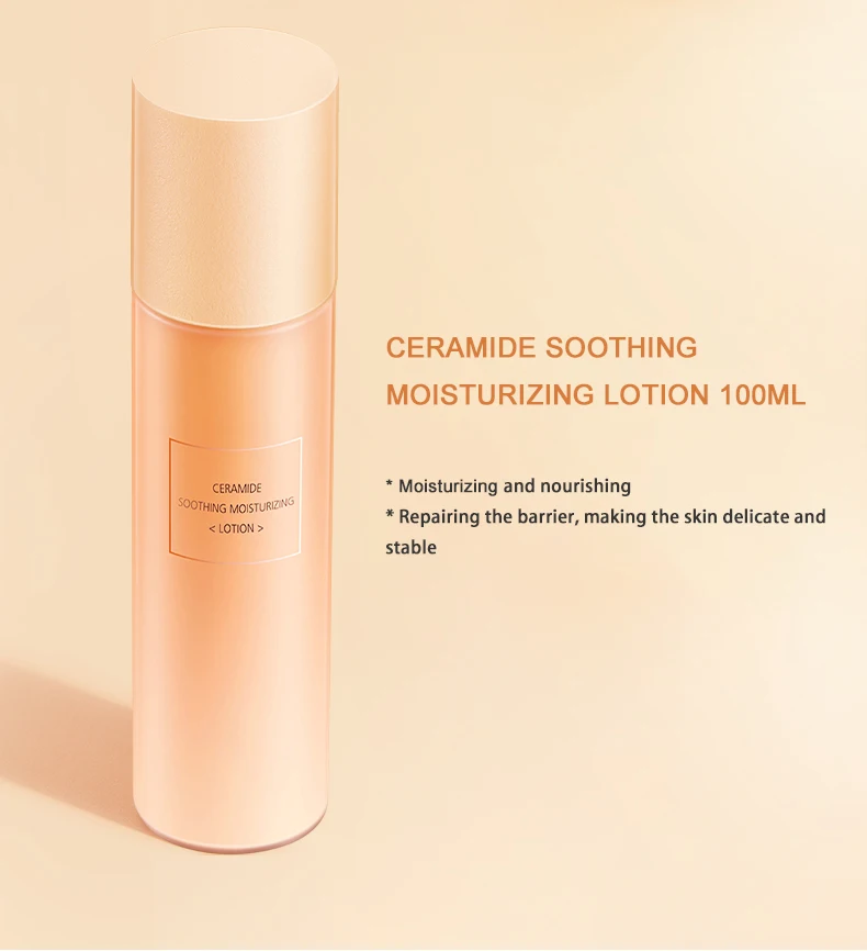 Hot Sale Organic Ceramide Face Moisturizer Soothing Repairing Oily Skin