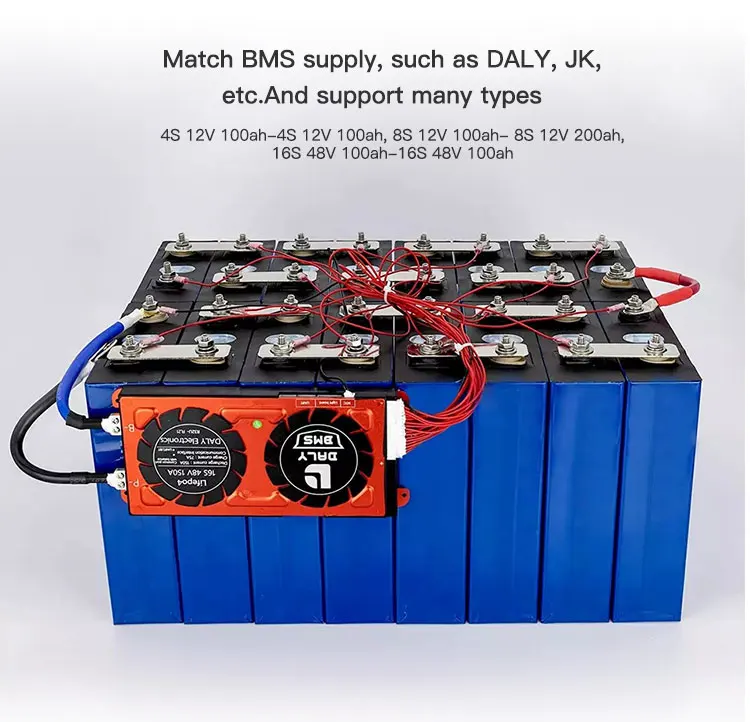 Deep Cycle Prismatic Lifepo4 Cells 32v 55ah 310ah For Lithium Ion Battery 12v24v48v 55ah 0427