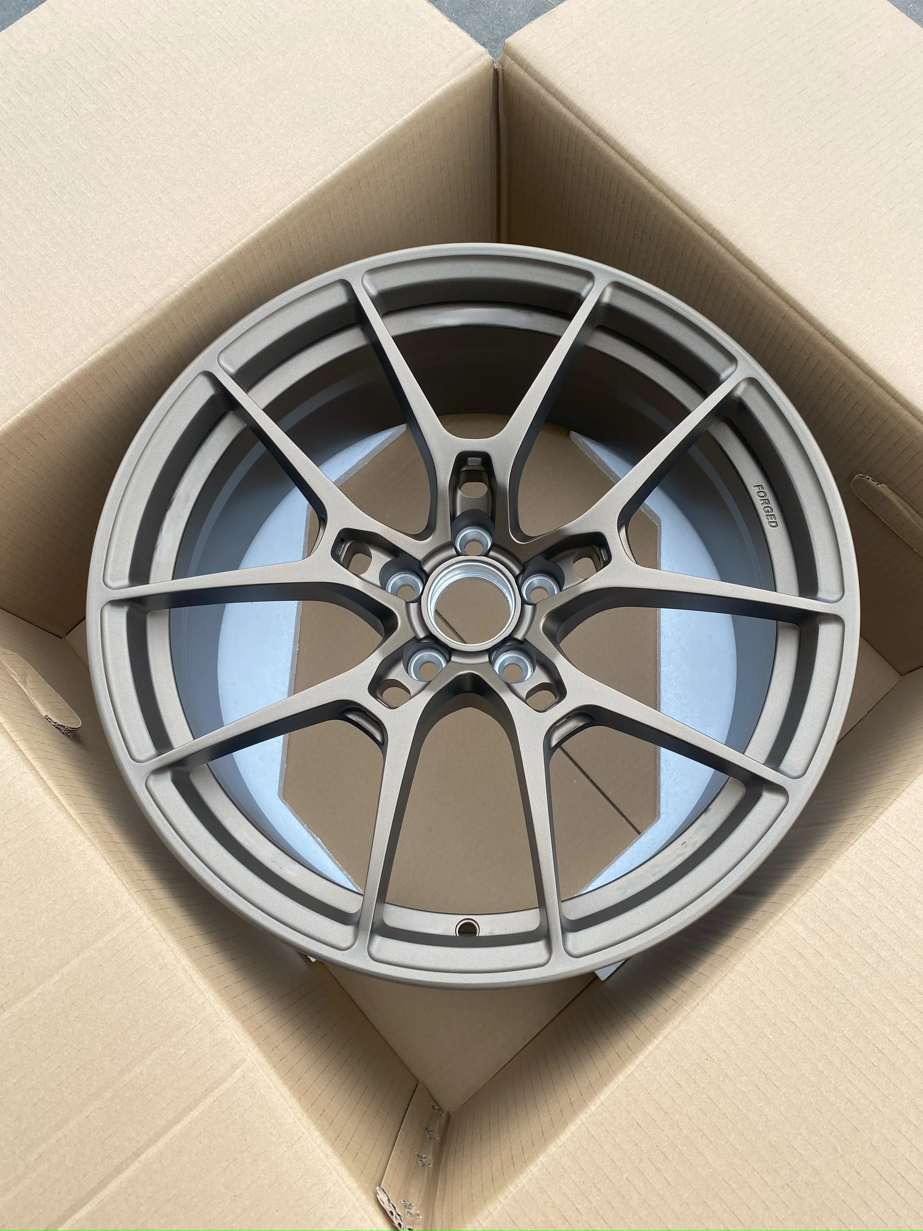 GVICHN one piece custom forged wheels for sports car 16 - 26 inch aluminum alloy rims 5x112 5x114.3 5x120 monoblock wheel hub