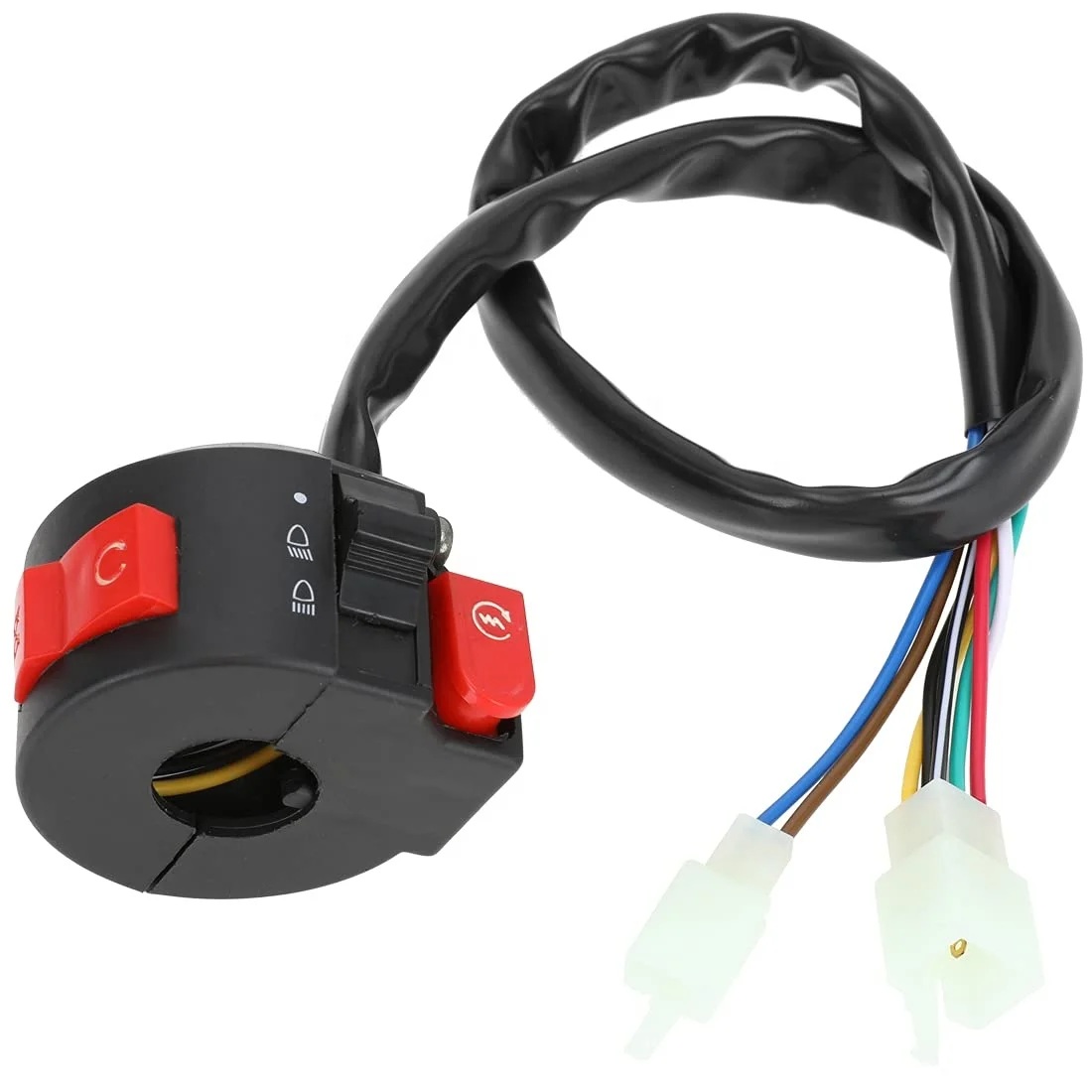 Левый стартер HIAORS для 50cc 70cc 90cc 110cc 125cc TaoTao RoKeta Coolster Sunl Chinese ATV Quad 4 Wheeler штепсельная