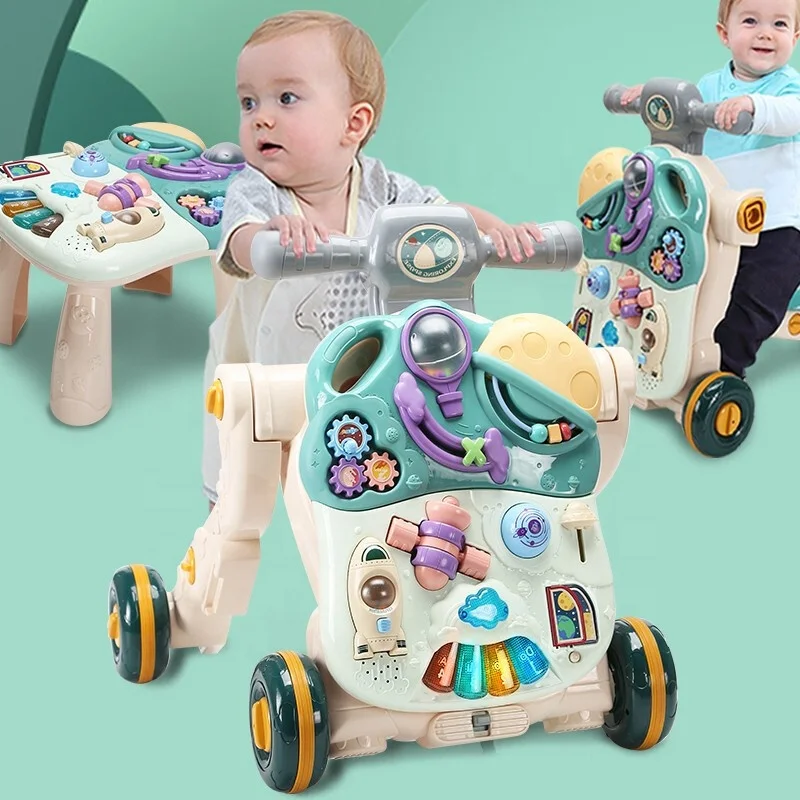 DADI Factory Safe Plastic Multifunction Baby Activity Walker 2021 Baby 4 in 1 Walker