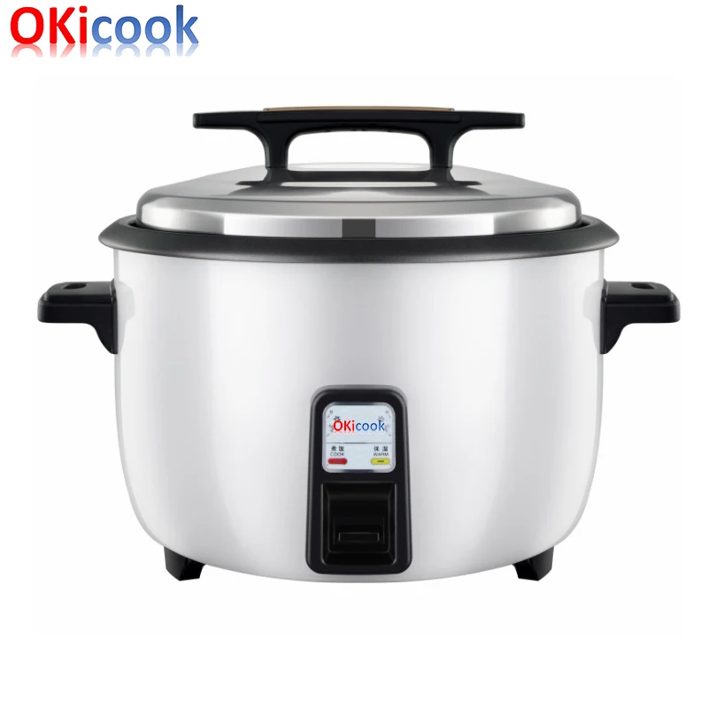 Commercial 60 cup (13 Liter) Electric Rice Cooker – 110 V, 1.55 kW – Omcan