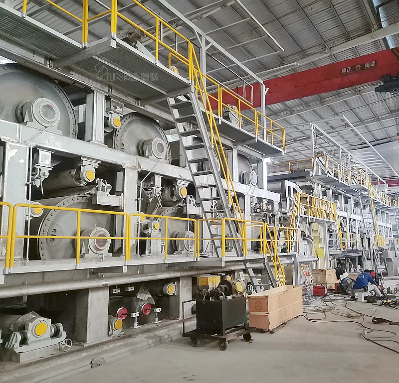 Recycled Paper Cellulose Kraft Paper Making Machine