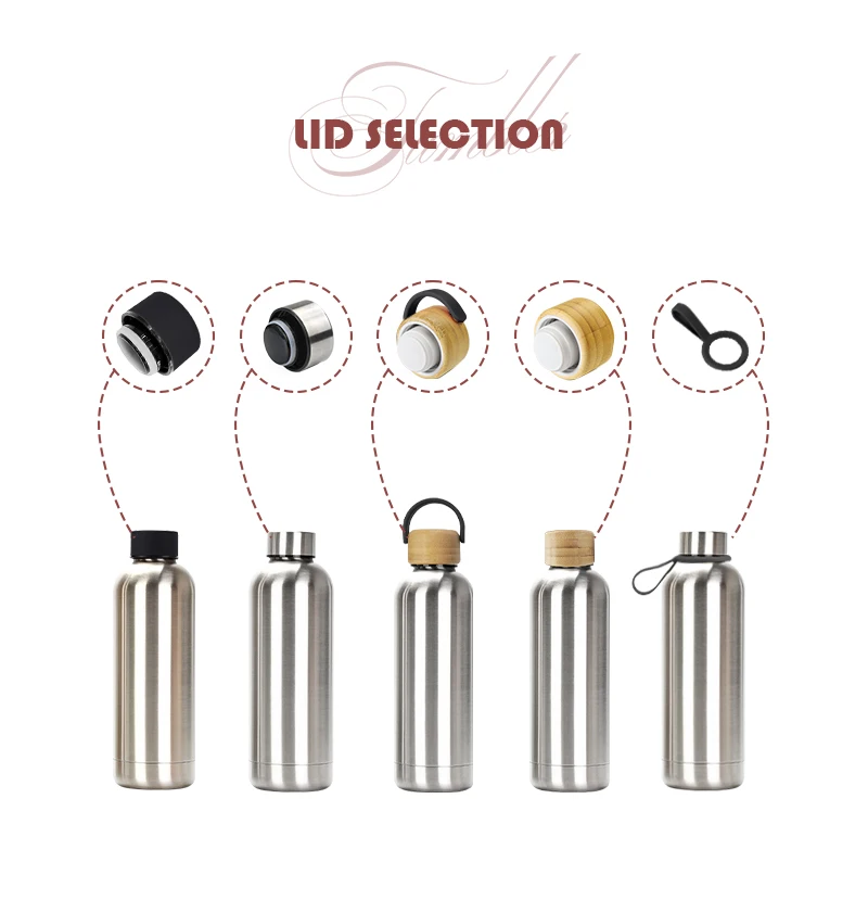 Custom Logo Double Wall Stainless Steel Eco-Friendly Vacuum Insulated ...