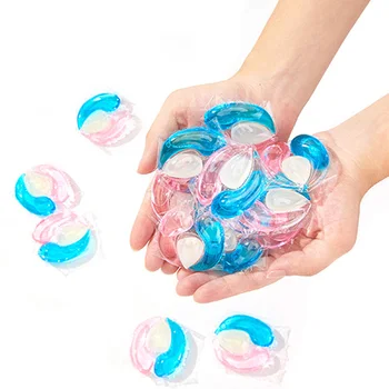 Hot Selling OEM 3in1 Deep Cleaning Bacteria Removal Clothes Washing Apparel 10-25g Detergent Pods