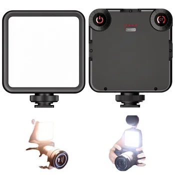 VL-81LED Video Light Softbox Portable Camera/Photo Light + 3200K-5600K Bi-Color 3000mAh Rechargeable Battery Dimmable for