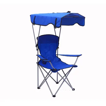 Leisure Chair Parasol Fishing Hiking Travel Chair with Cup Holder JO-C051