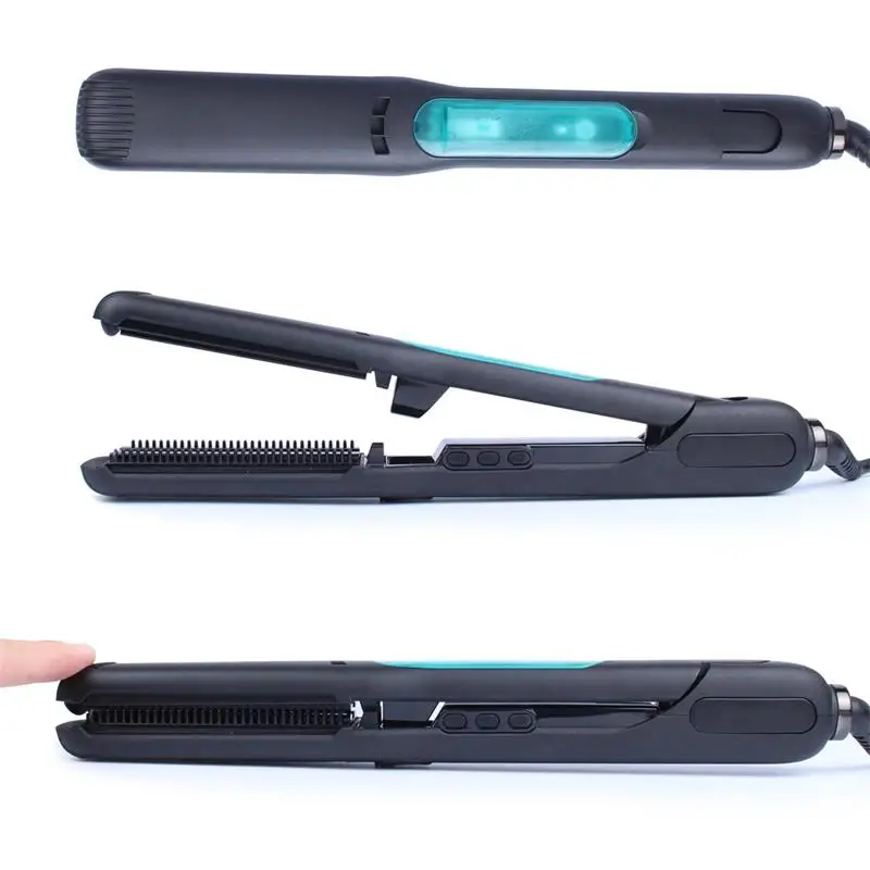 Steam Hair Straightening Brush Smooth Style with Ease