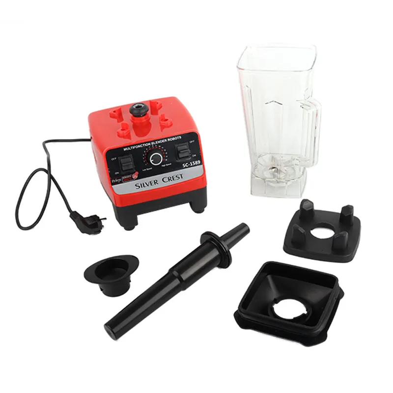 【美品】Silver crest 業務用ミキサー ブレンダー SC-1589 Silver Crest Blender Sc-1589 Pure Copper Motor 4500W Food