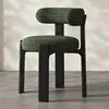 Nero + Tessuto Chenille Premium verde scuro