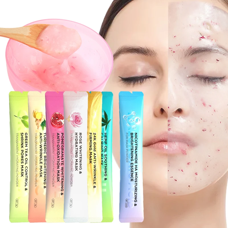 Wholesale private label natural Collagen Rubber Mask organic peel off hydro skin care facial jelly mask From m.alibaba.com