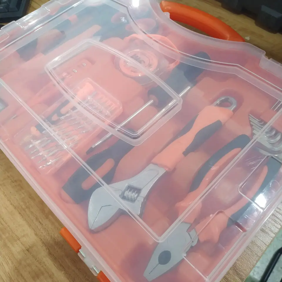 40PCS Tools Set Mechanic Transparent Display Box