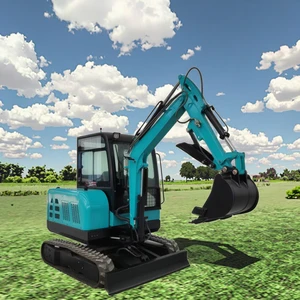 Industrial Mini Excavator 2.5 Ton Crawler Excavator Escavadeira Mini 3.5ton Cabin Bagger