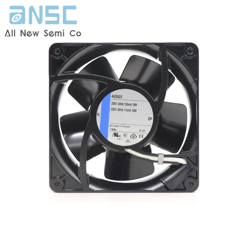 Original Axial flow fan 4656X 19W 0.12A chassis cabinet cooling fan