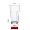 200 ml transparent