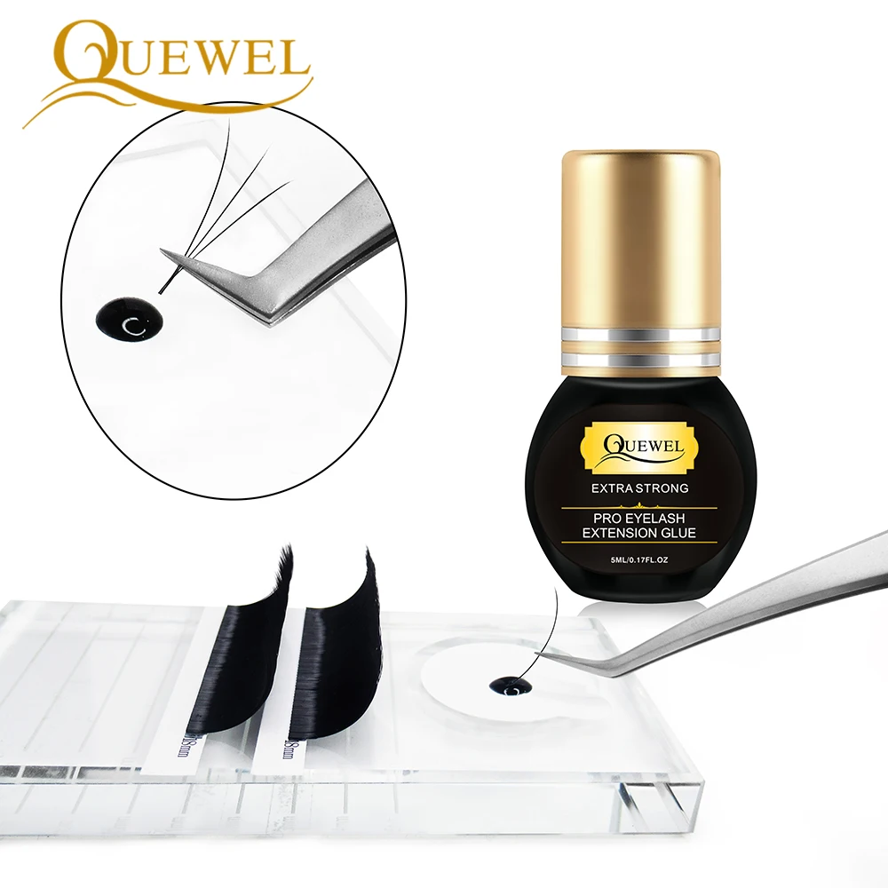 Extra Strong Eyelash Extension Adhesive Glue Custom Private Label Eyelash Adhesive Long Lasting Eyelash Glue Adhesive
