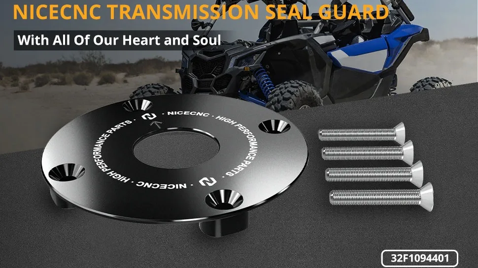 Nicecnc Aluminum Transmission Seal Guard With Bolts For Canam Maverick