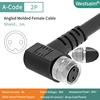M8-A-2 female angle shield