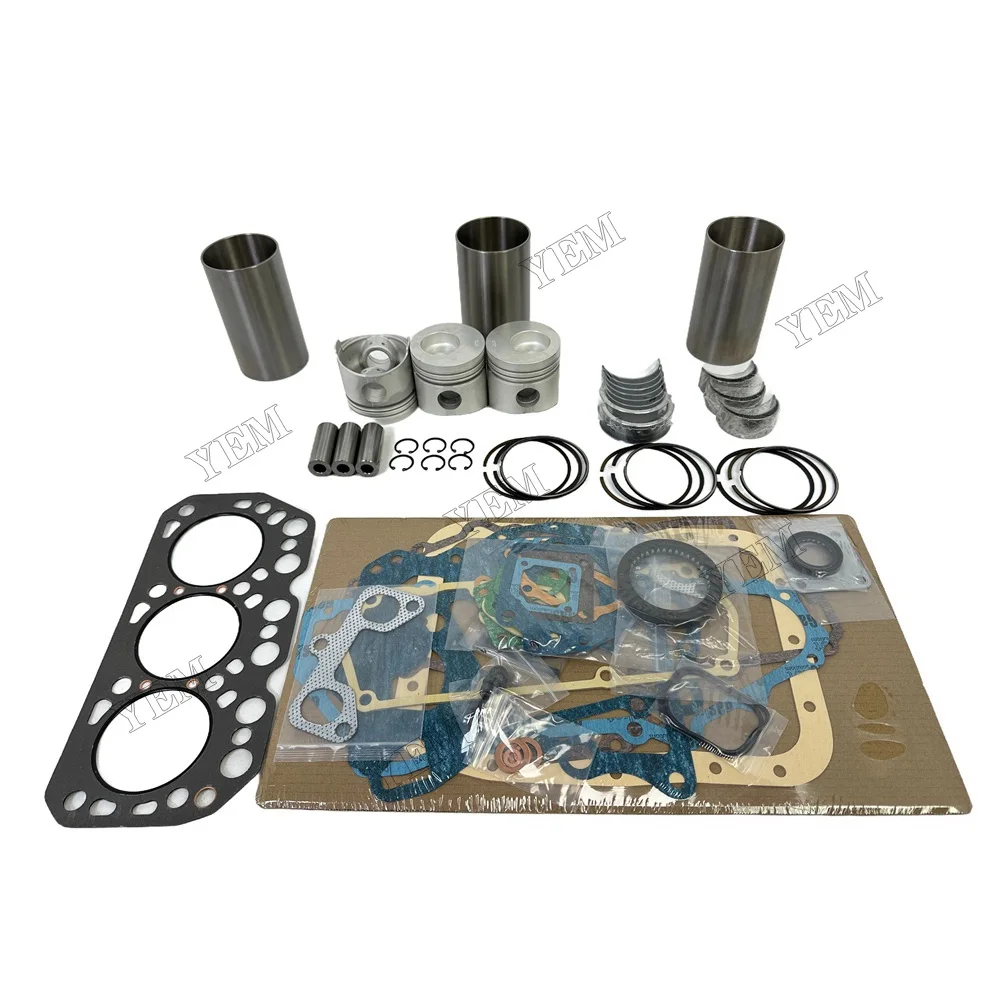 K3M Overhaul Rebuild Kit Compatible with Mitsubishi Engine IH 1140 MT300 MT300 MT301D Tractor (indirect Injection)