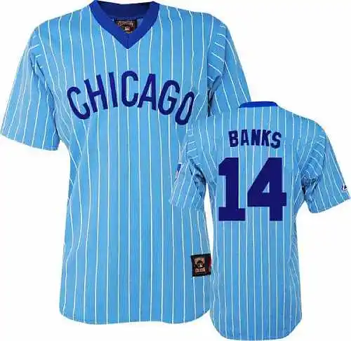 chicago cubs light blue jersey