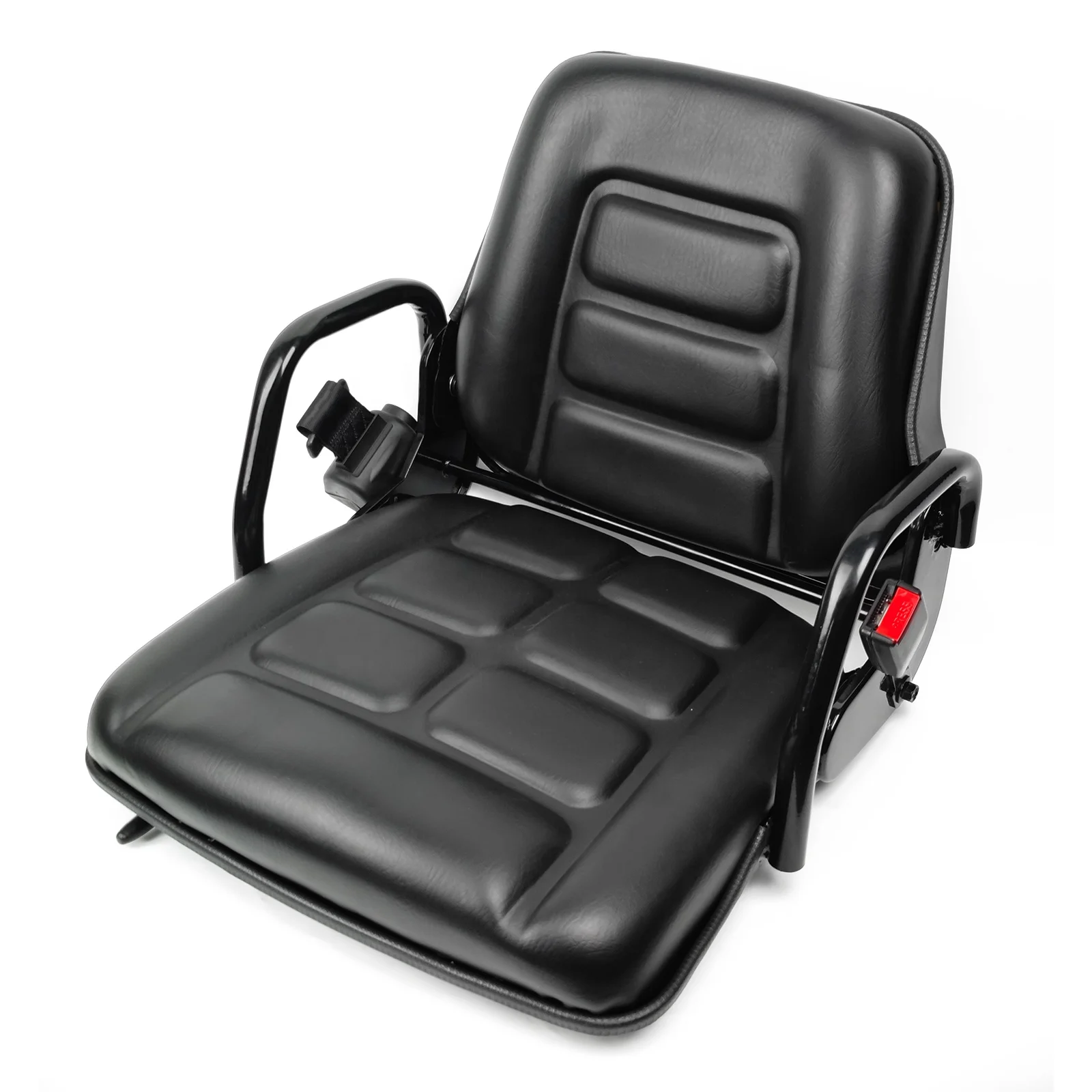 China Aftermarket Universal Adjustable Forklift Seat with Safety