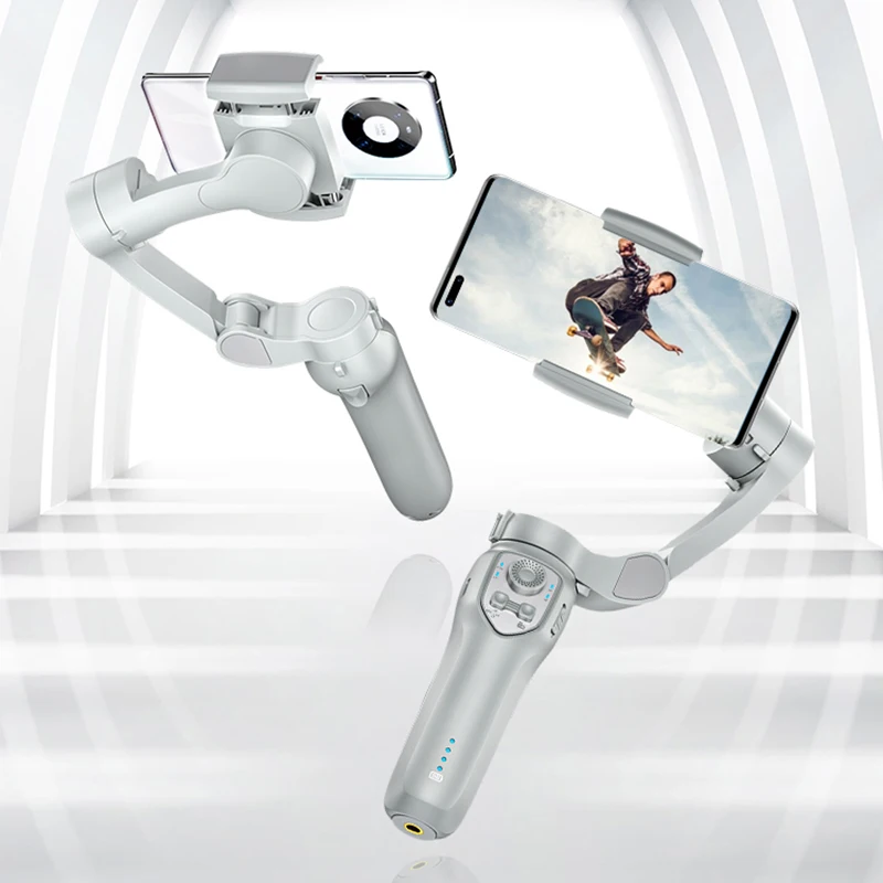 L7C Pro 3 Axis Smartphone Stabilisateur L7B Selfie Stick Gimbal Stabilizer for iPhone Samsung Vlogging YouTube Travel Shooting
