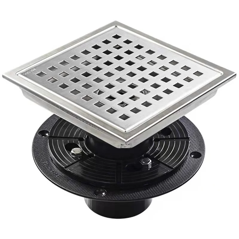 Guida 726004 American Standard Size 6 Inch Floor Drain Abs Adjustable ...