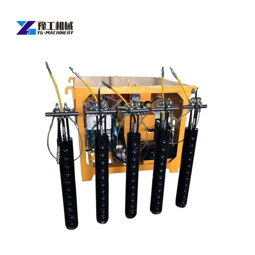 Most Powerful Manual Tools Marble Hydraulic Rock Splitter to Break Rocks